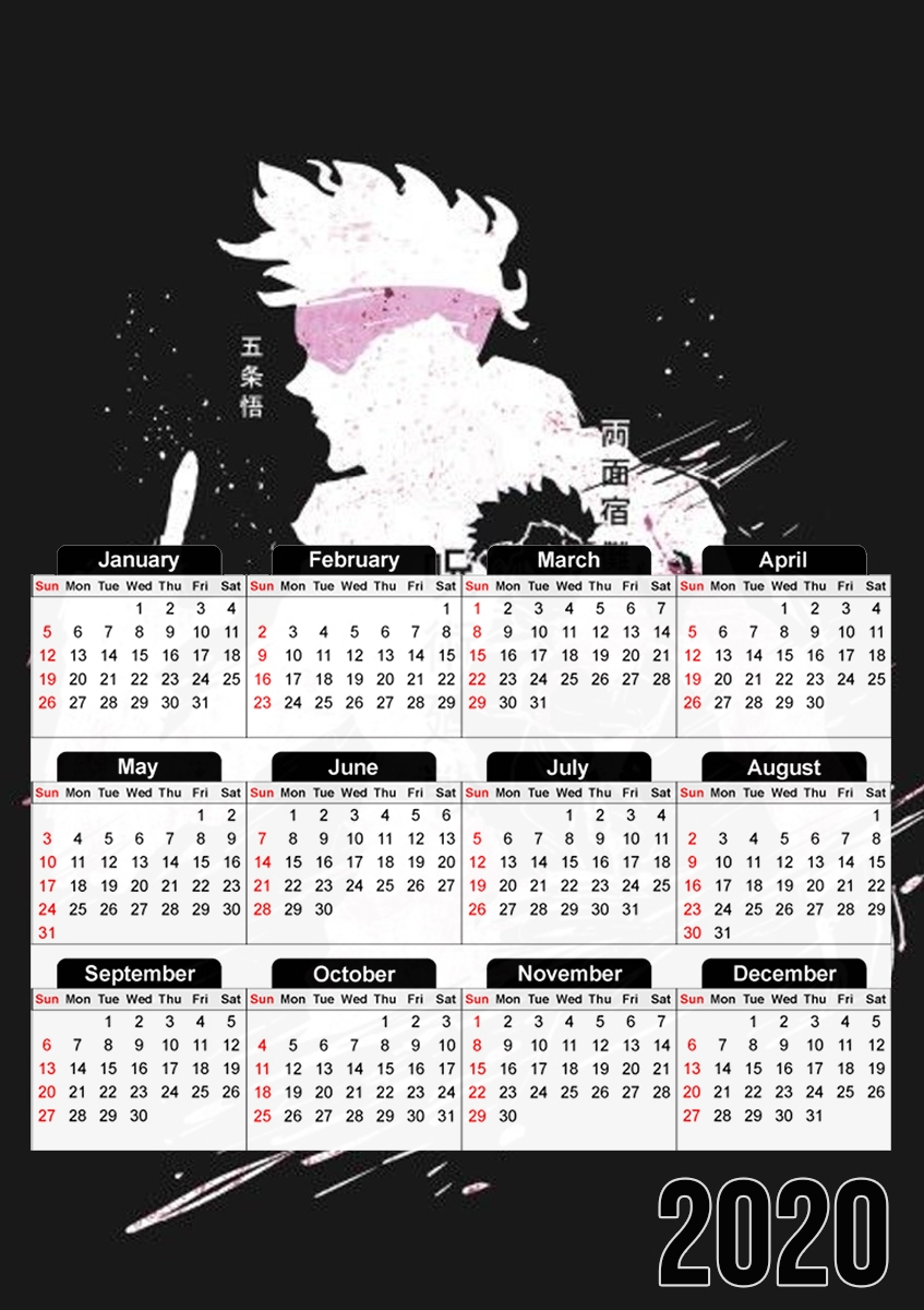 Des calendriers 2024 pour My Hero Academia et Jujutsu Kaisen !
