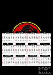 calendrier-photo Jurassic park Lost World TREX Dinosaure