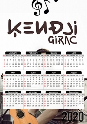 calendrier-photo Kendji Girac