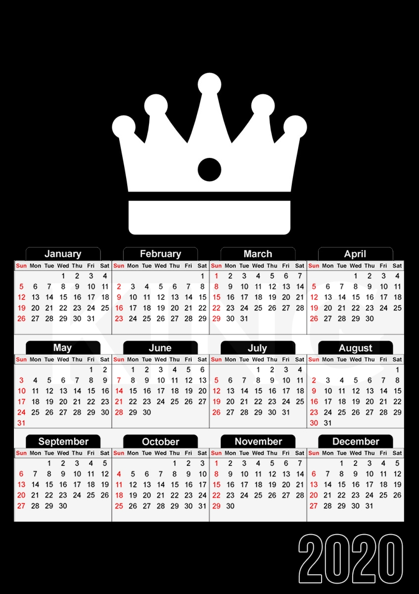 Calendrier King