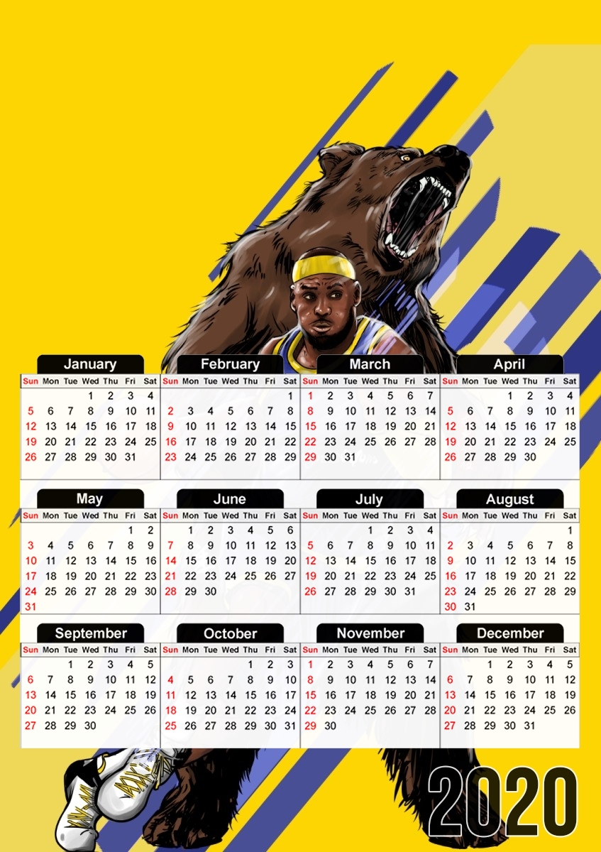 Calendrier LeBron Unstoppable 