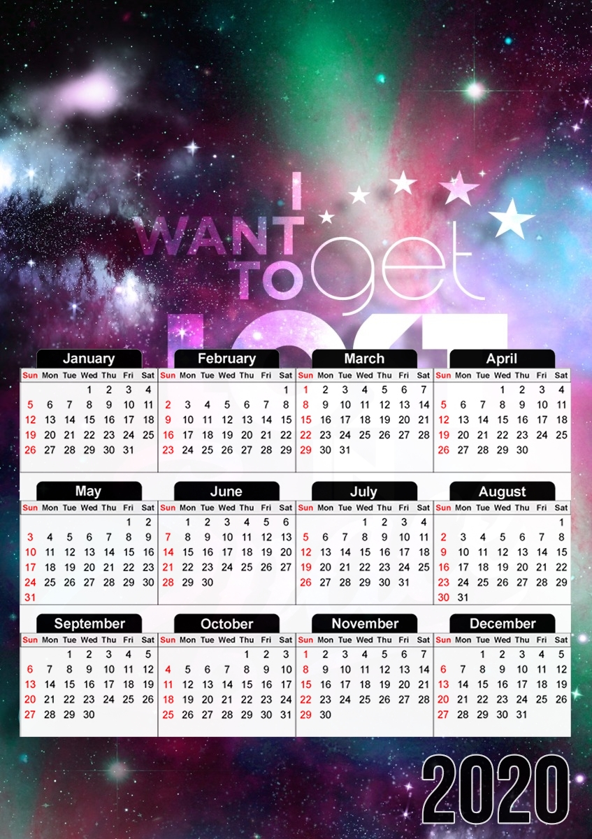 Calendrier Lost in space