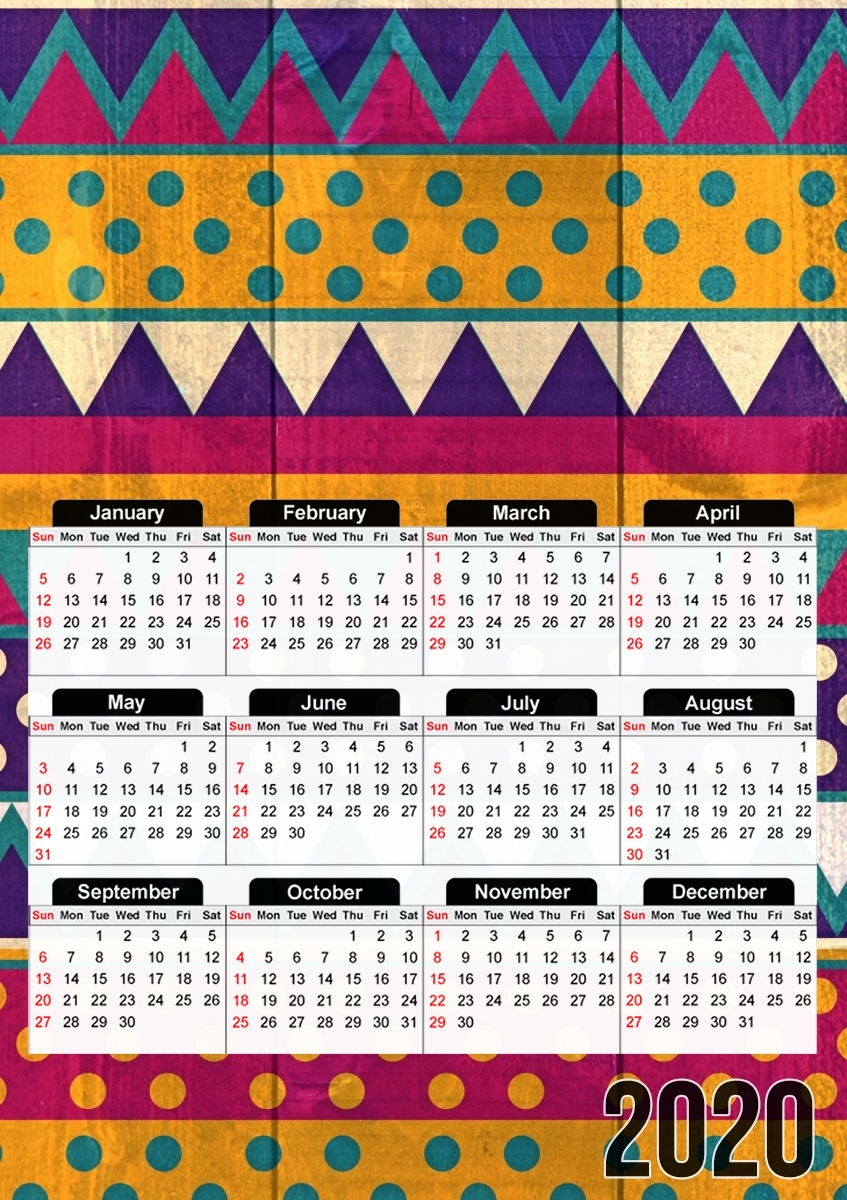 Calendrier Mexican