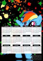 calendrier-photo My little pony Rainbow Dash
