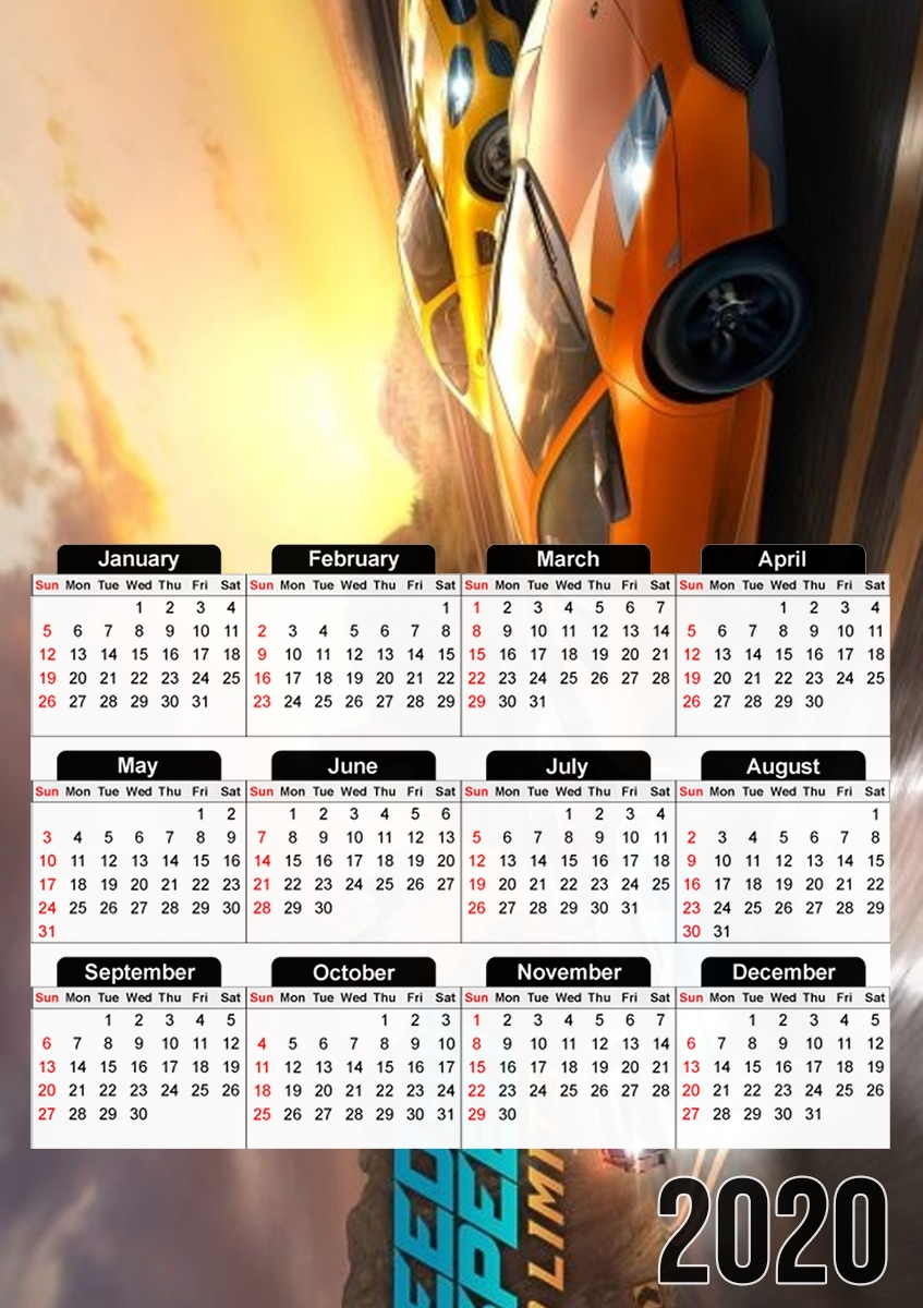 Calendrier Need for speed