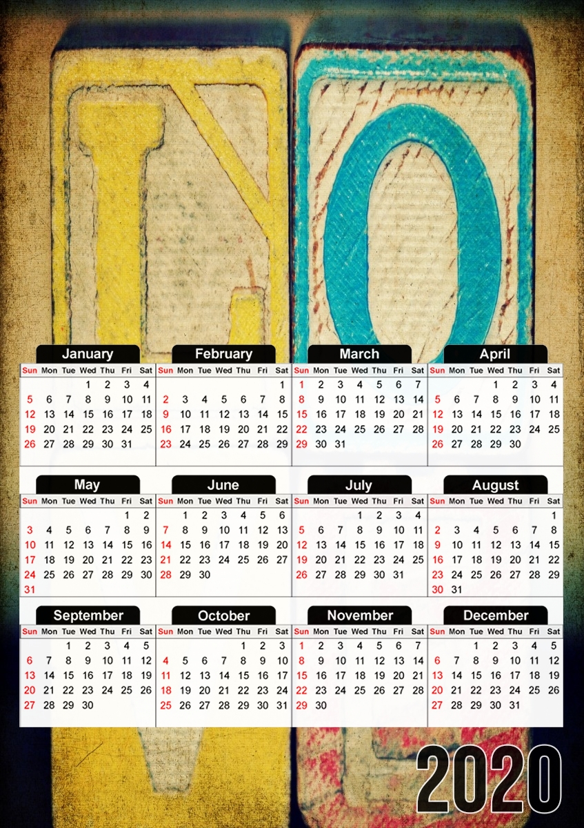 Calendrier Old Love