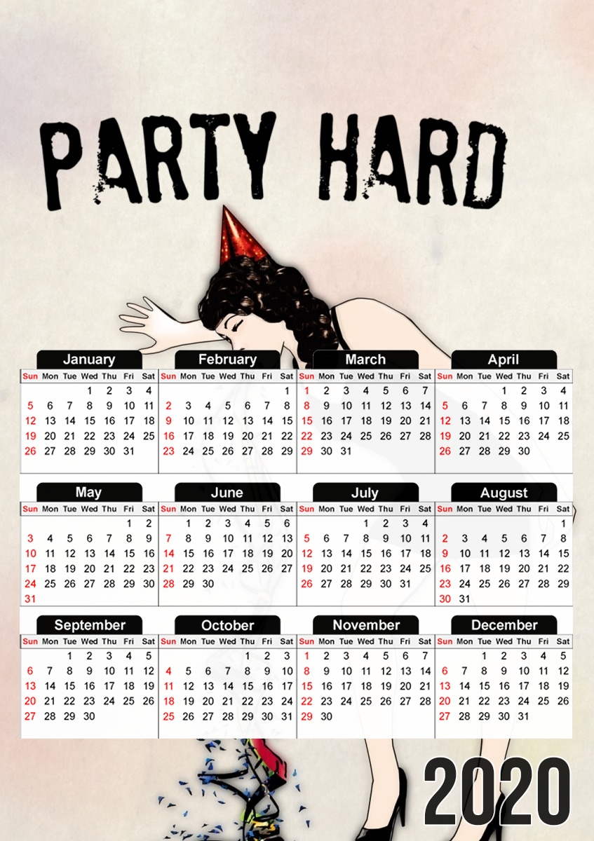 Calendrier Party Hard