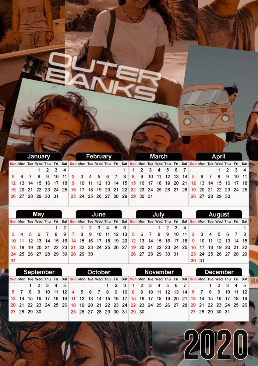 Calendrier pogues life outer banks