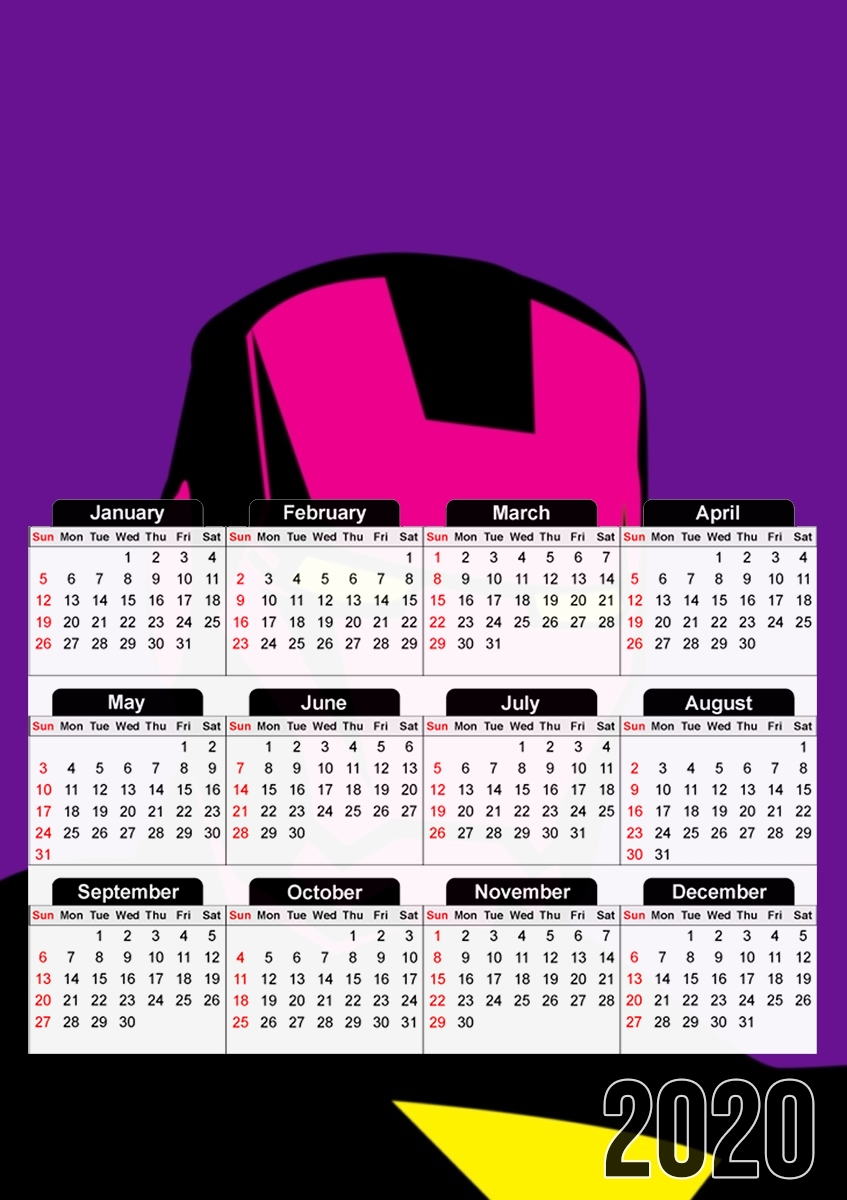 Calendrier Pop the iron!