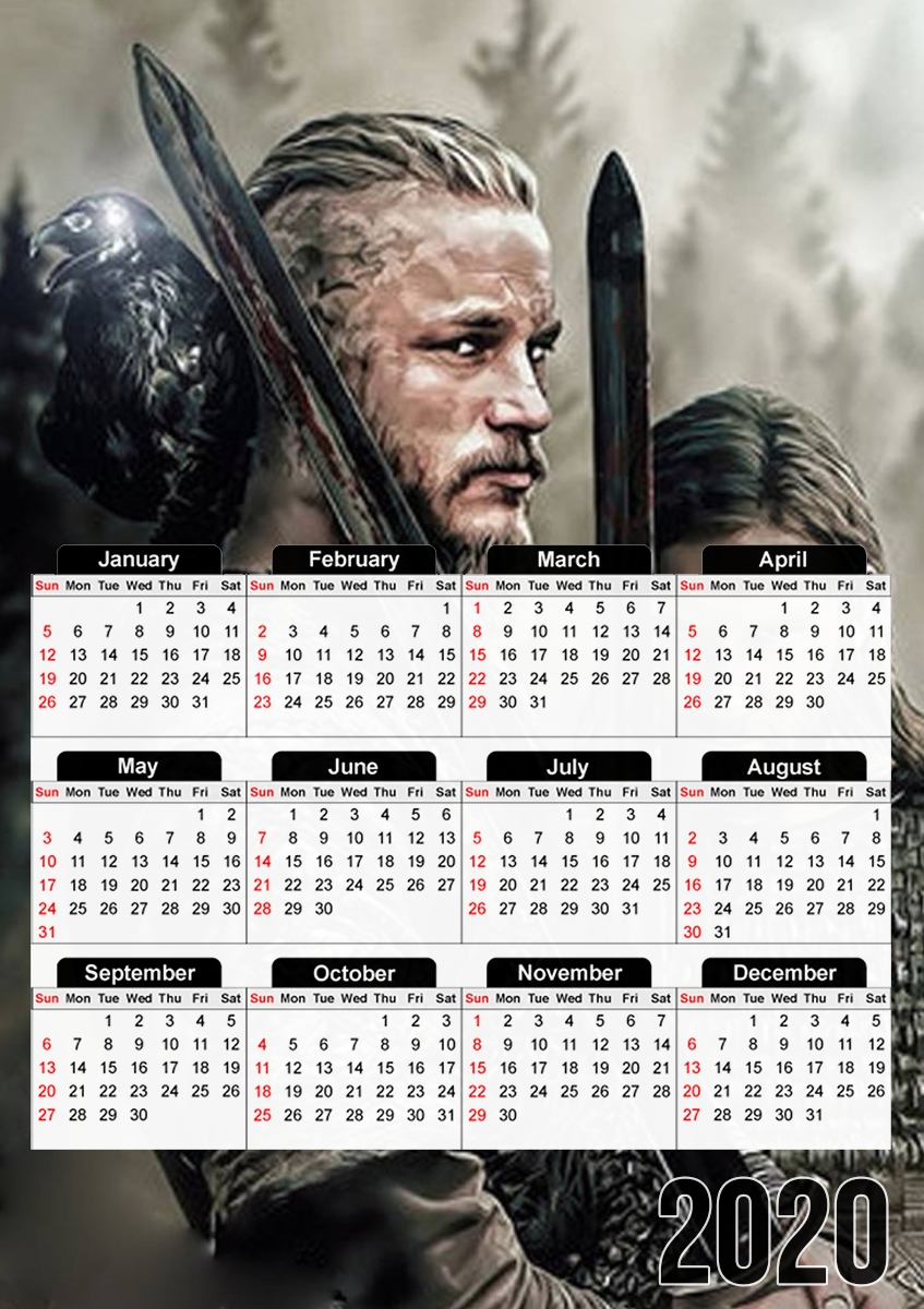 Calendrier Ragnar And Rollo vikings