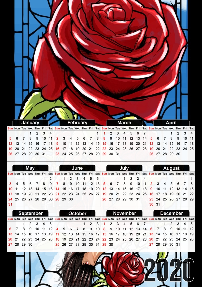Calendrier Red Roses