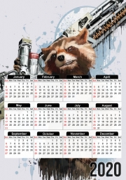 calendrier-photo Rocket Raccoon