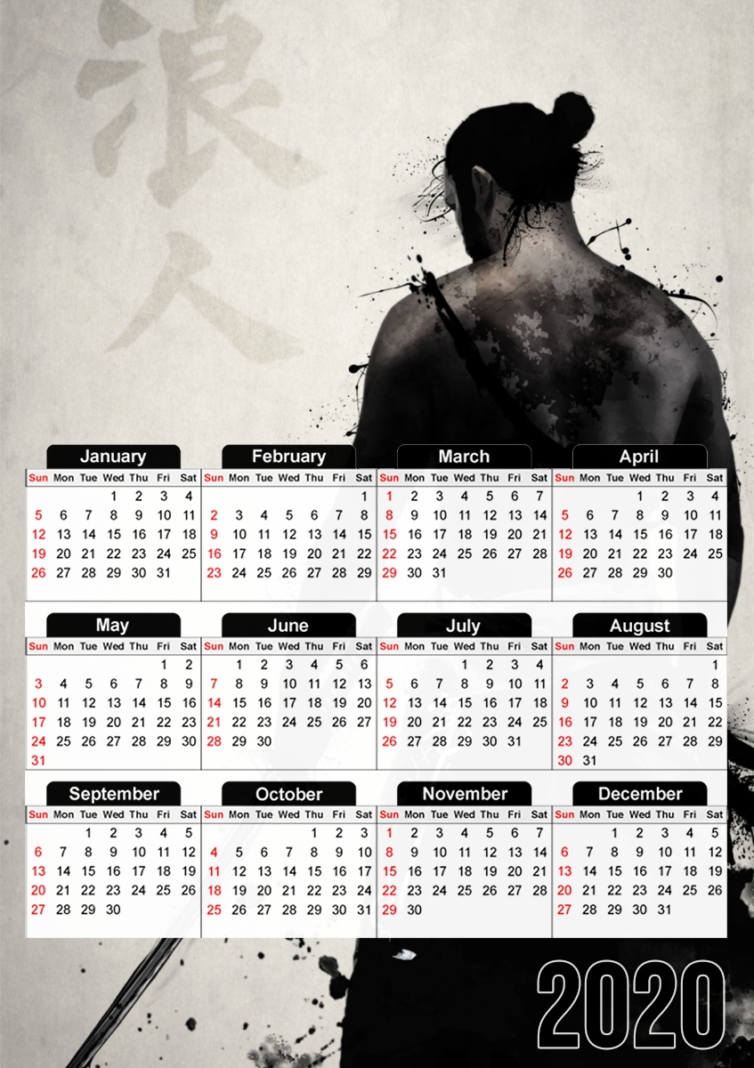 Calendrier Ronin