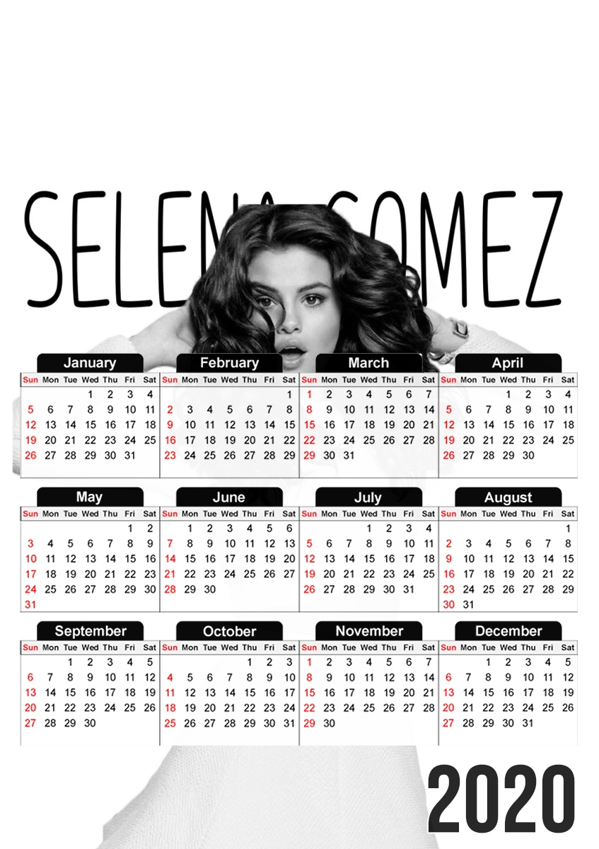 Calendrier Selena Gomez Sexy