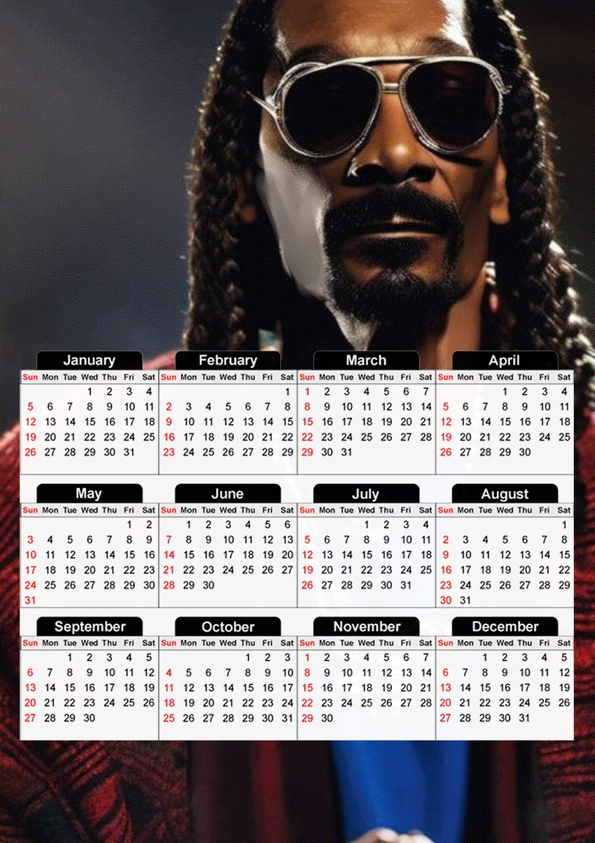 Calendrier Snoop Gangsta V1