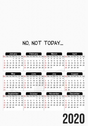 calendrier-photo Snoopy No Not Today