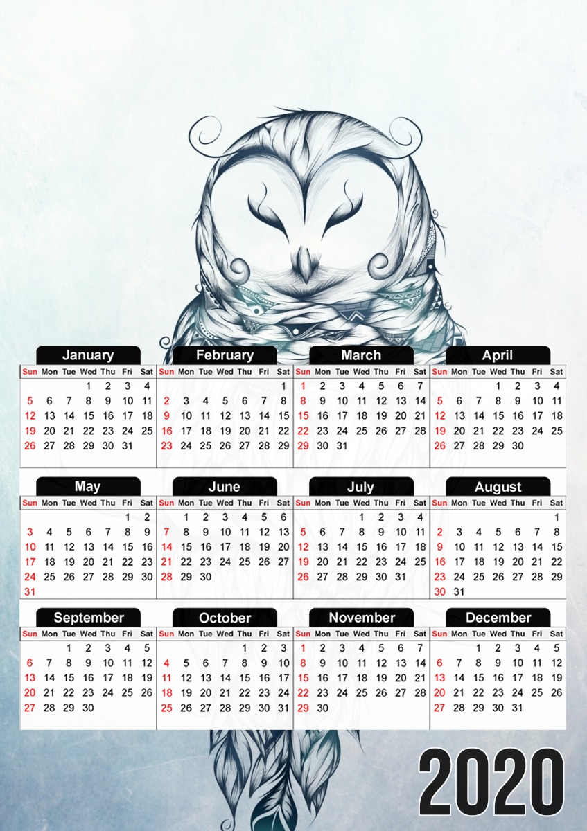 Calendrier Snow Owl