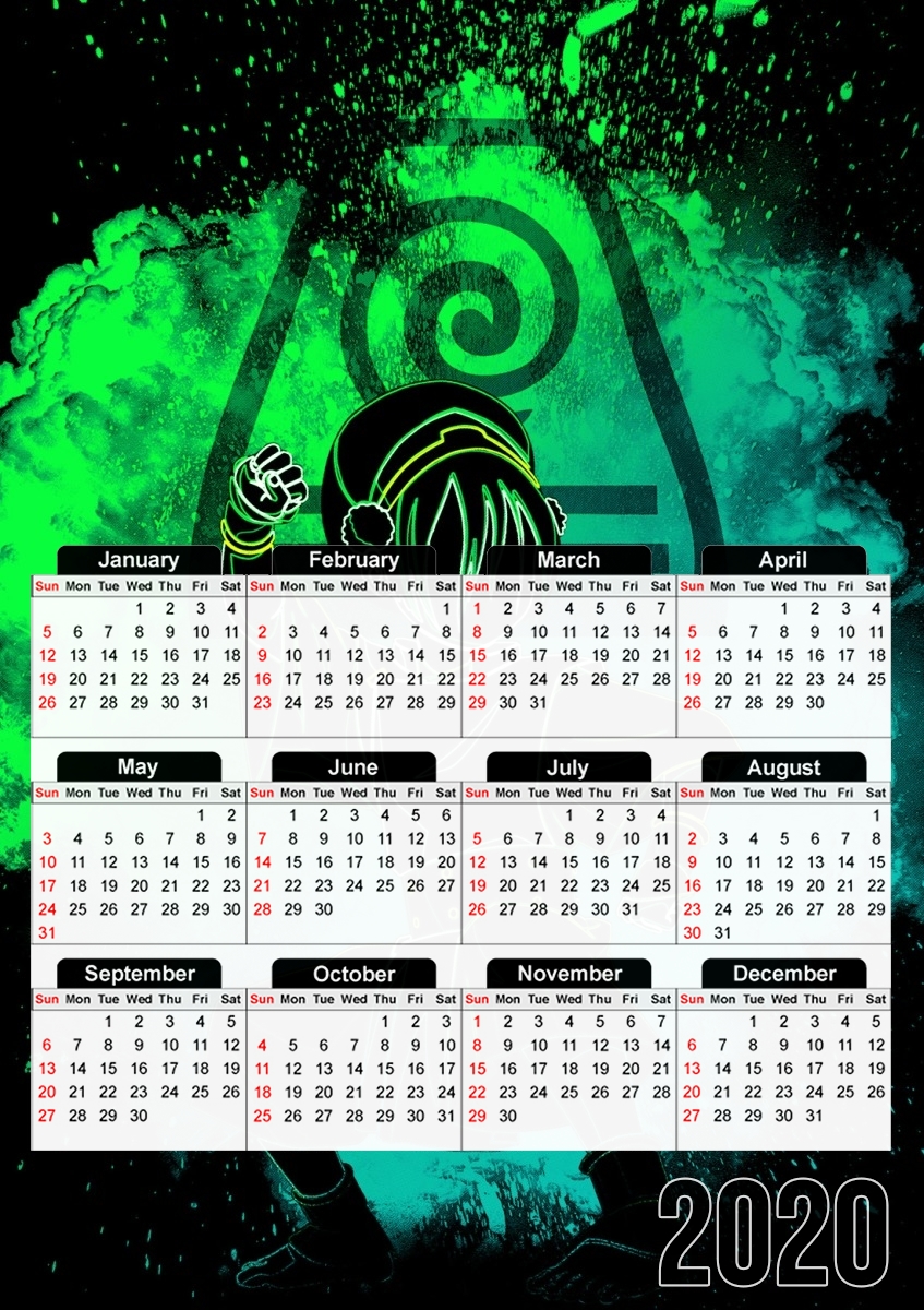 Calendrier Soul of the Earthbender