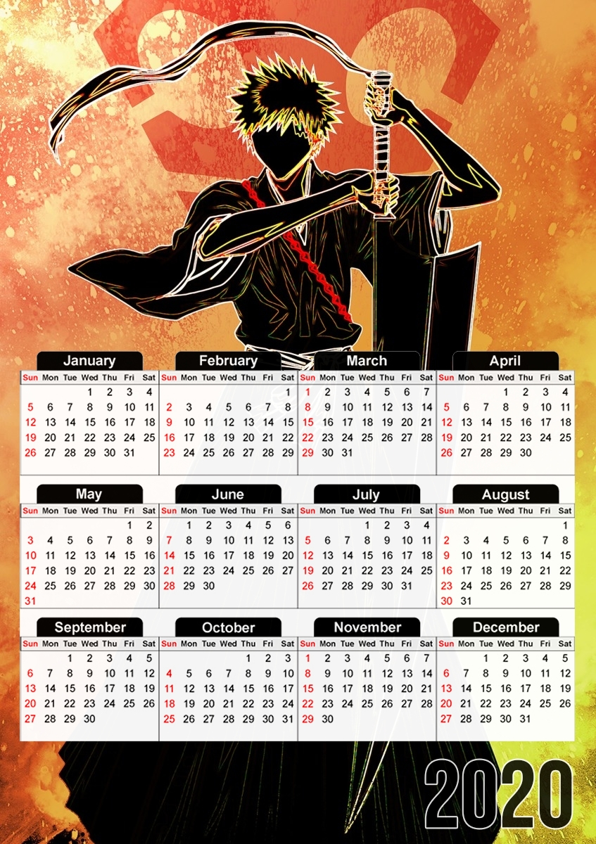 Calendrier Soul of the Shinigami