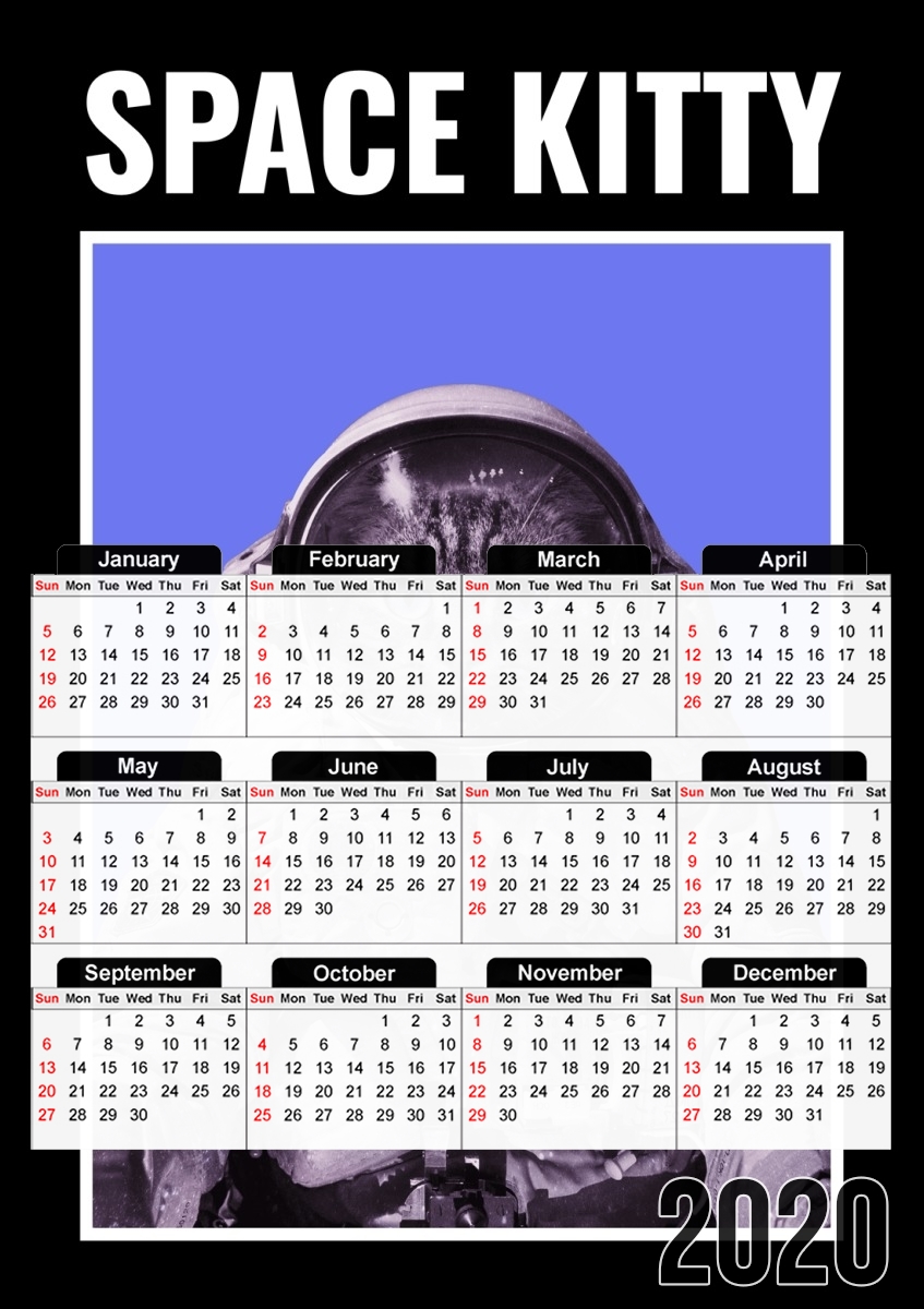 Calendrier Space Kitty