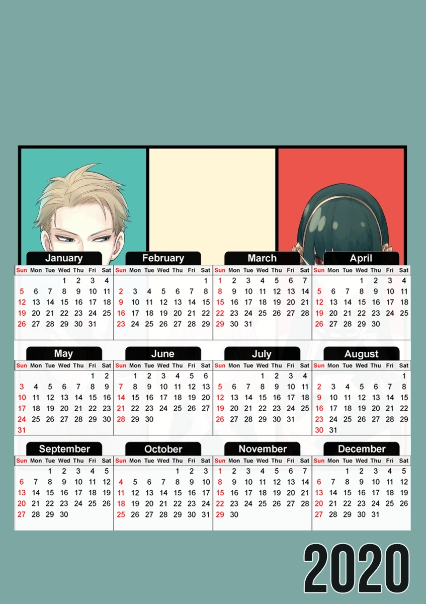 Calendrier Spy x Family