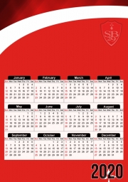 calendrier-photo Stade Brestois Football Domicile