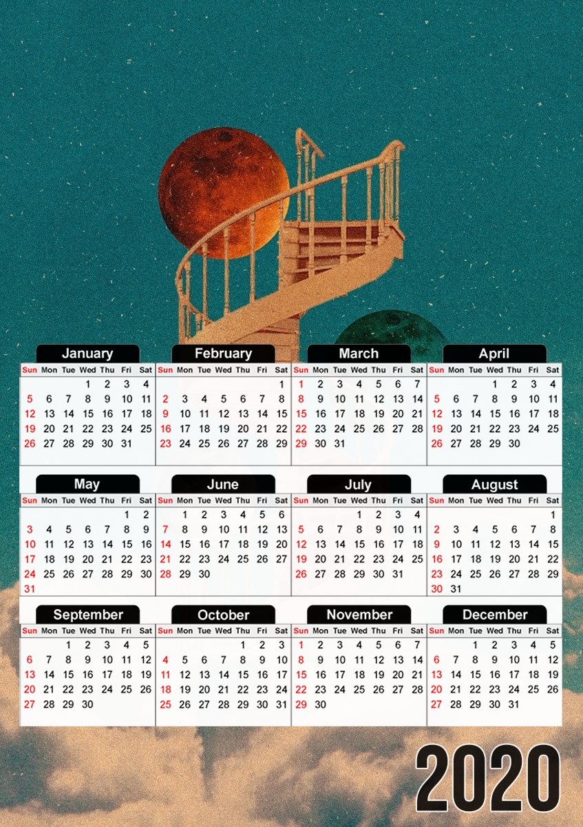 Calendrier Stairway to the moon