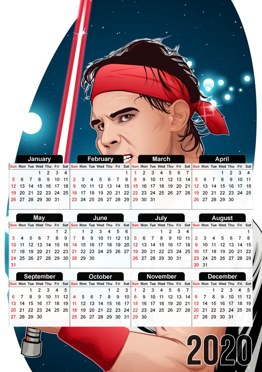 Calendrier Star Wars Collection: Rafael Nadal Sith ATP