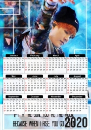 calendrier-photo Suga BTS Kpop