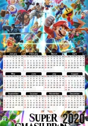 calendrier-photo Super Smash Bros Ultimate