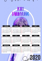 calendrier-photo taehyung bts