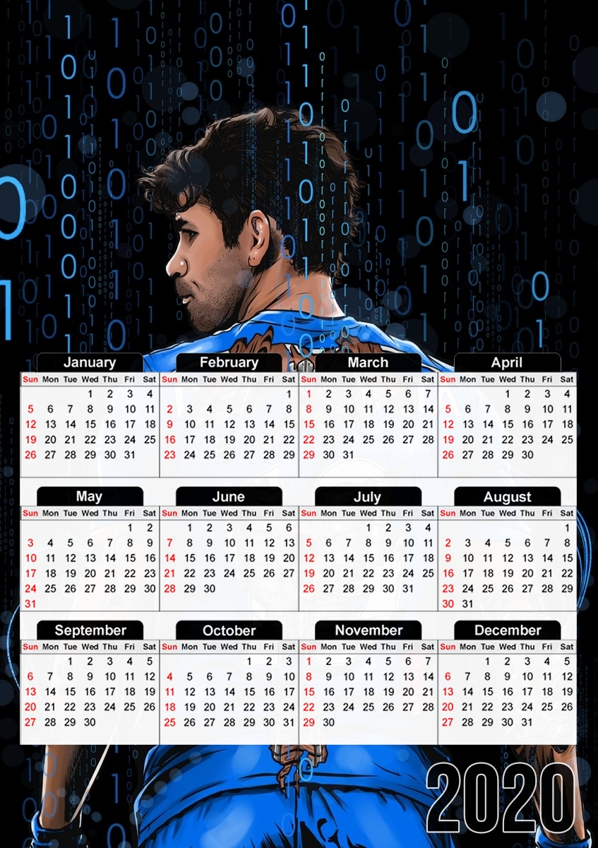 Calendrier The Blue Beast 