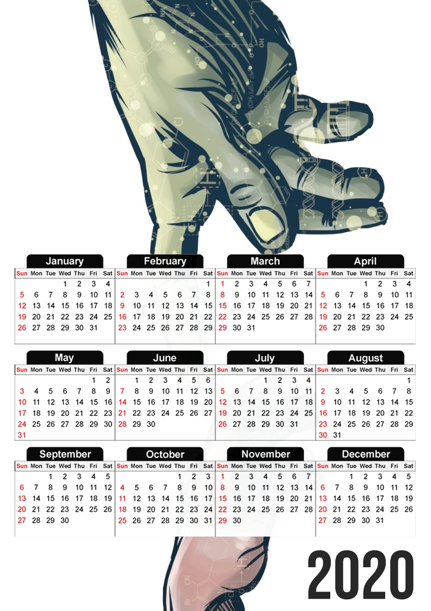 Calendrier The Creation of Dr. Banner