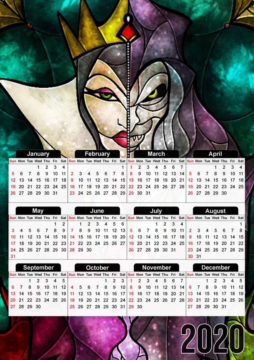 Calendrier The Evil Queen