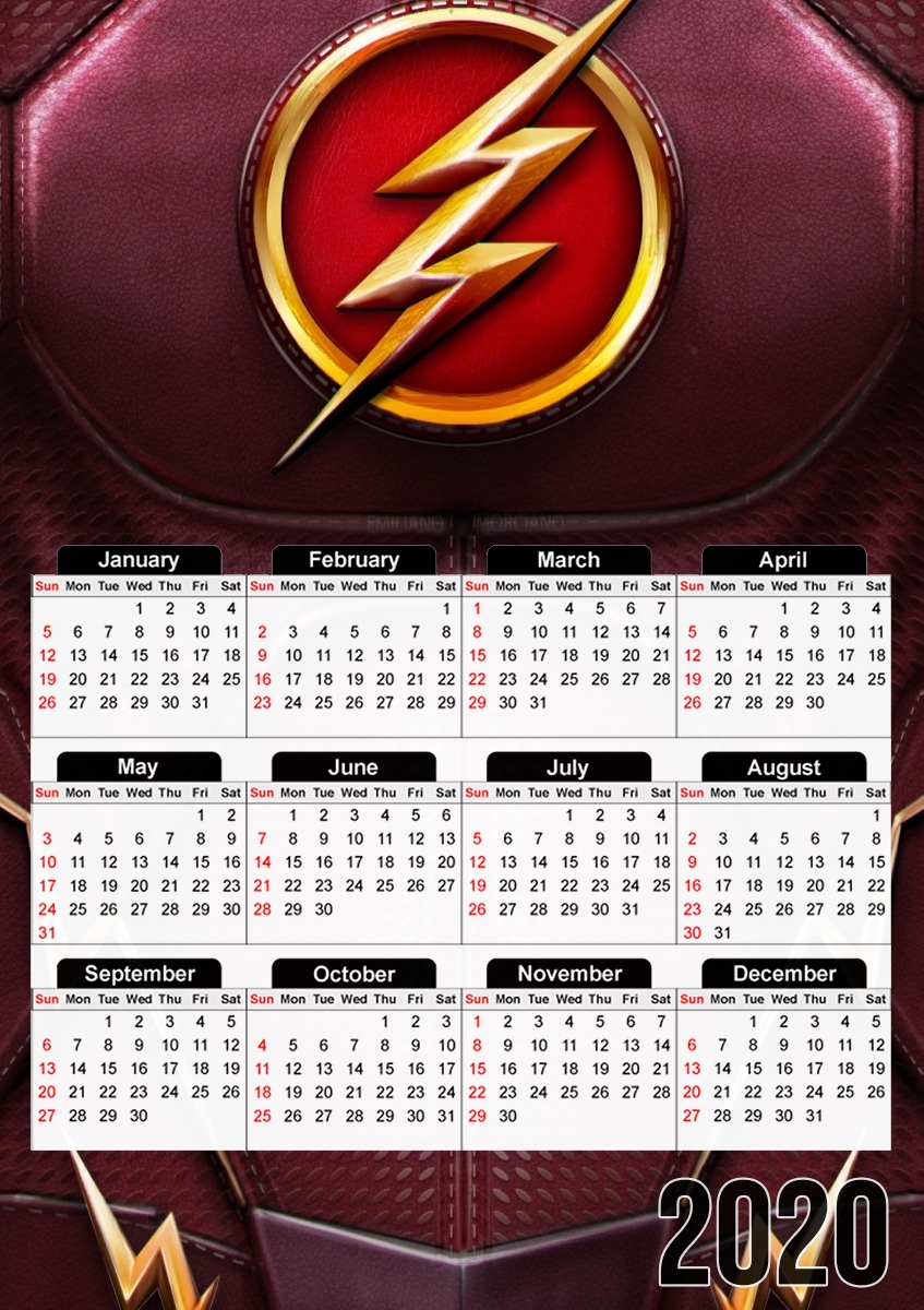 Calendrier The Flash