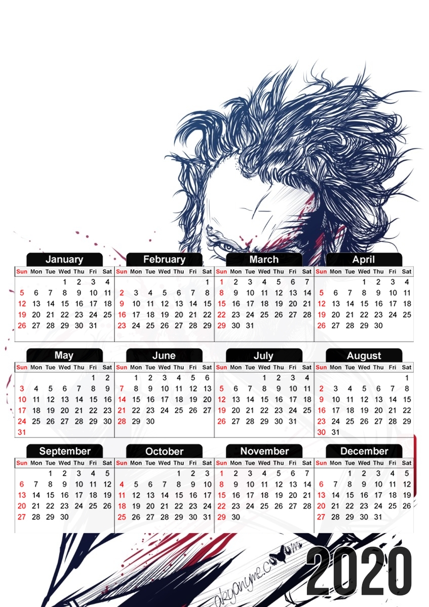 Calendrier The Fury of Rick