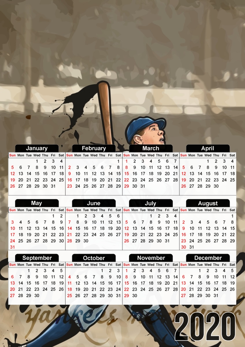 Calendrier The Sultan of Swat 
