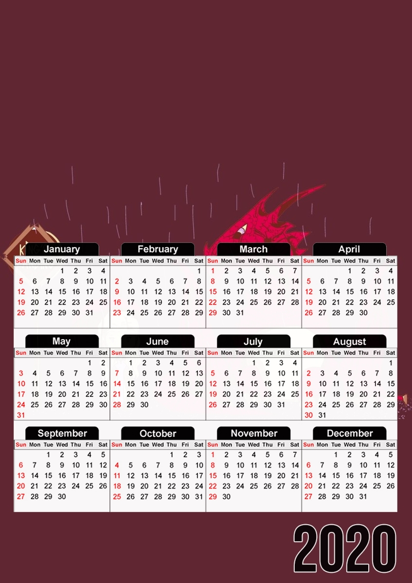 Calendrier To King's Landing