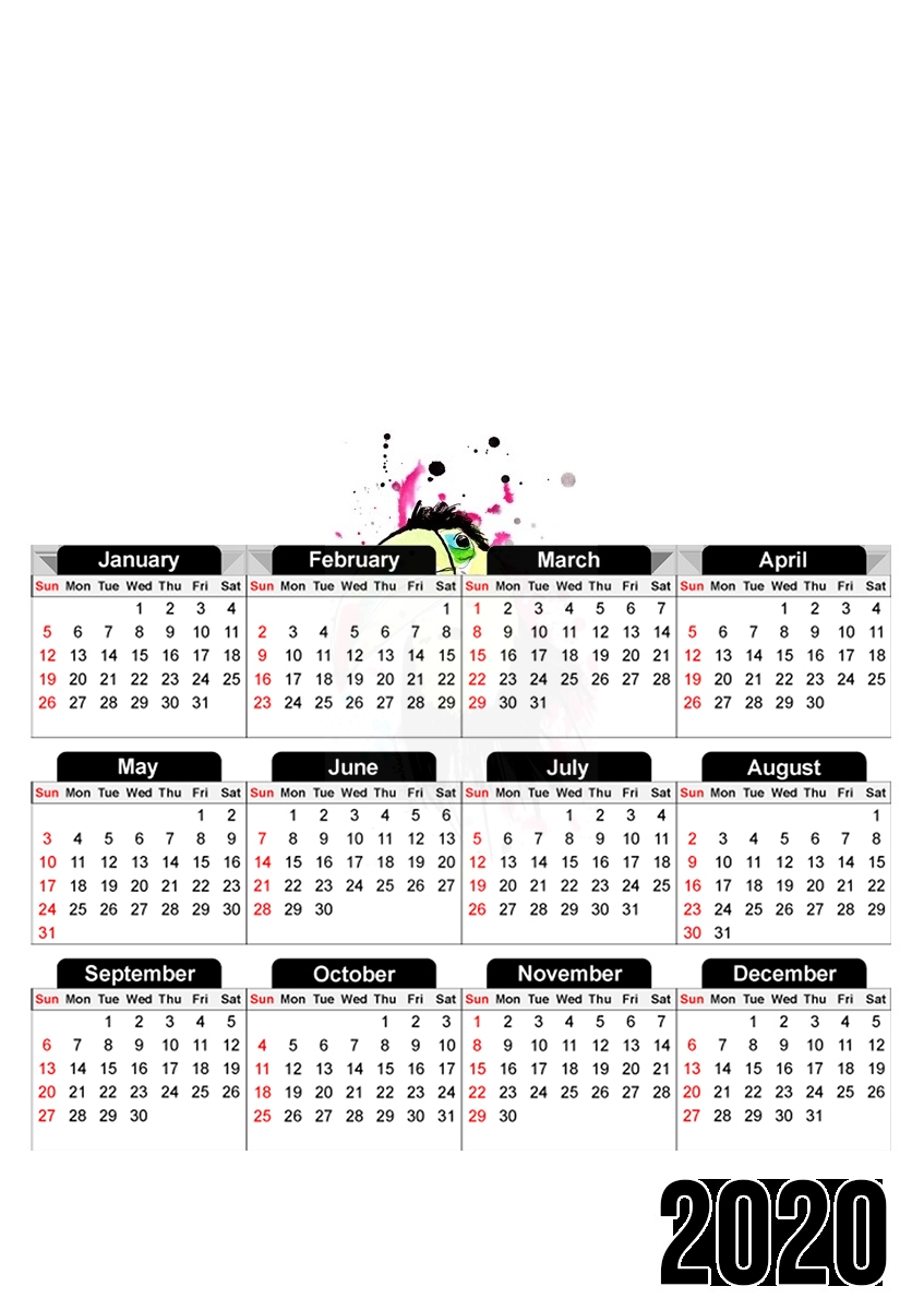 Calendrier Mister Toucan