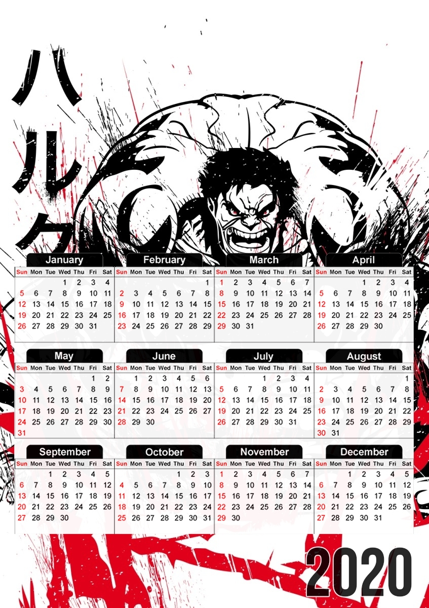Calendrier Traditional Anger