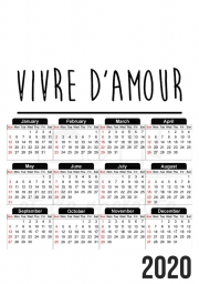 calendrier-photo Vivre damour et de raclette