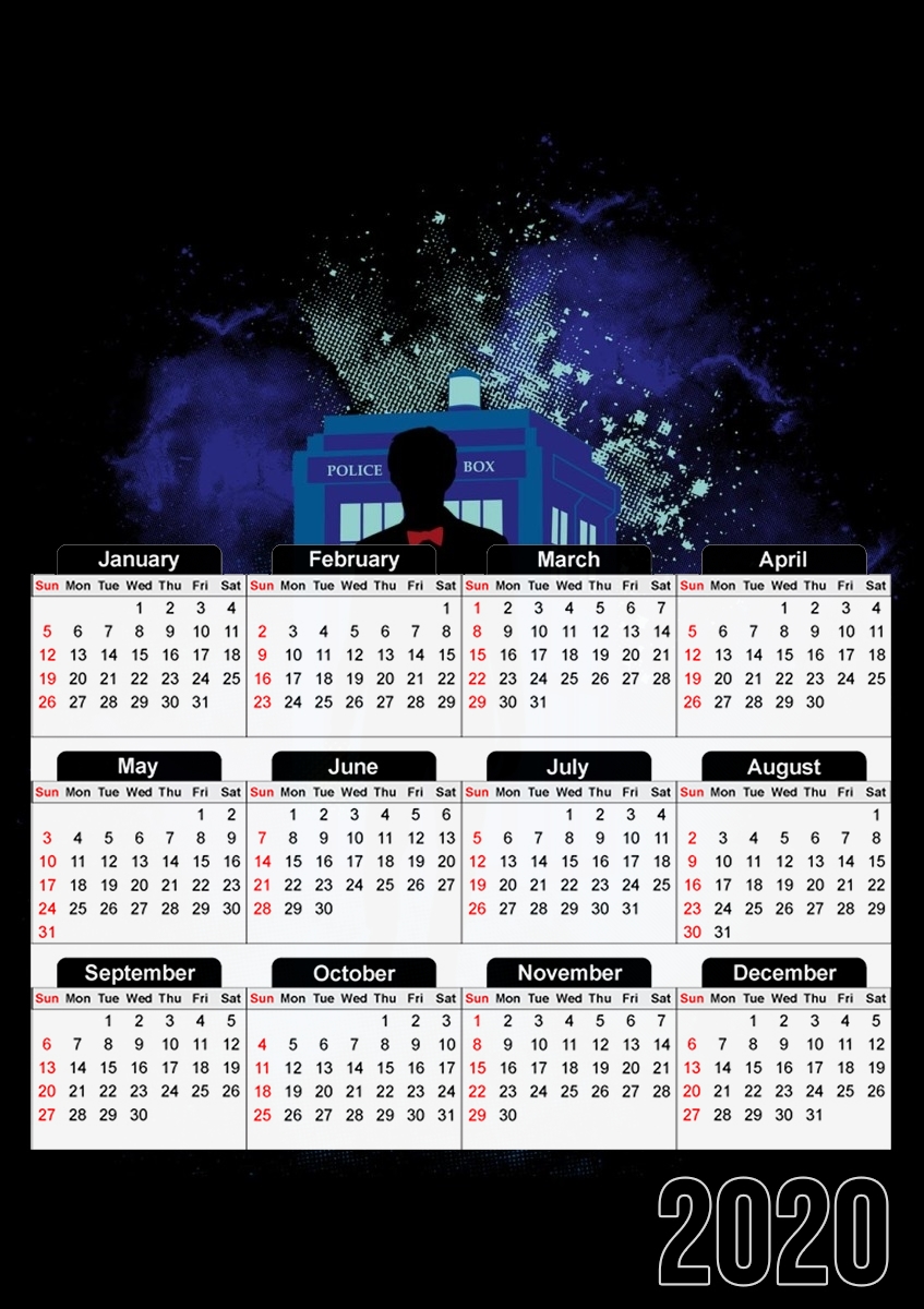 Calendrier Who Space