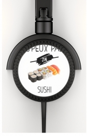 casque-blanc Je peux pas j'ai sushi