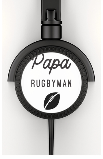 Casque Papa Rugbyman