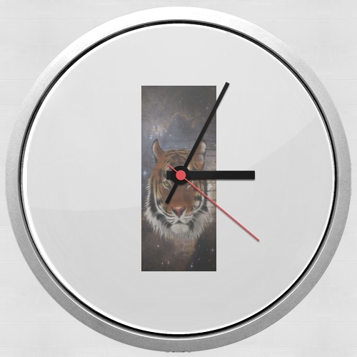 Horloge Abstract Tiger