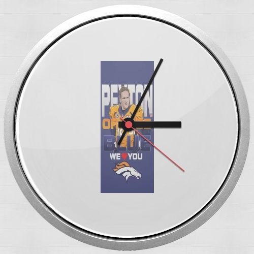 Horloge Football Américain : Payton Manning