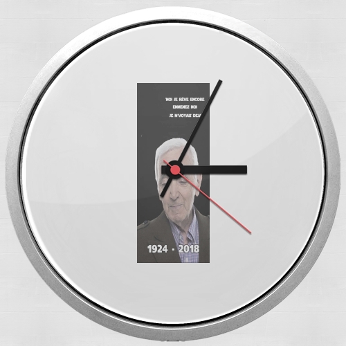 Horloge Aznavour Hommage Fan Tribute