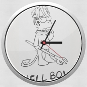 horloge-perso Bart Hellboy