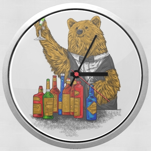 Horloge Bartender Bear