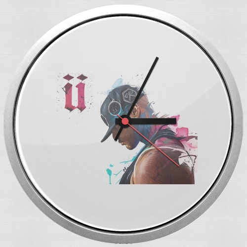 Horloge Booba Fan Art Rap